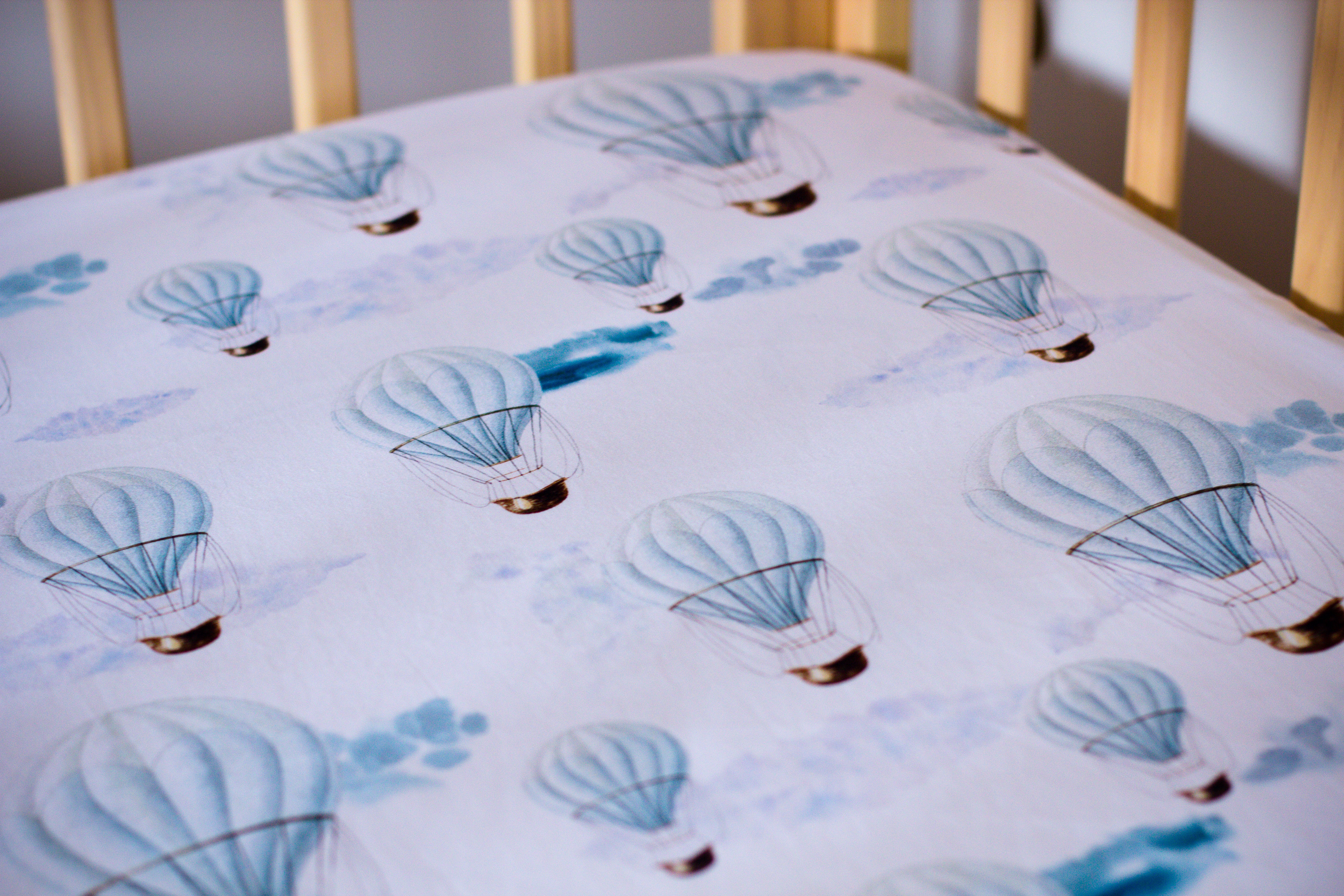 Floating Dreams Fitted Cot Sheet/Crib Sheet