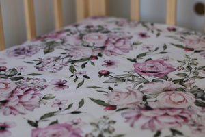 Summer Blossom Fitted Cot Sheet/Crib Sheet