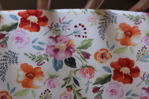 Country Garden Fitted Cot Sheet/Crib Sheets