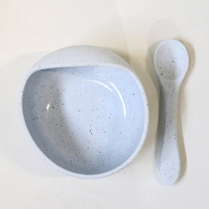 Silicone Bowl and Spoon Set