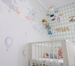 Floating Dreams Fitted Cot Sheet/Crib Sheet